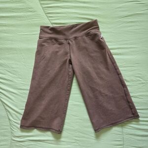 Self Esteem Brown Yoga Capri